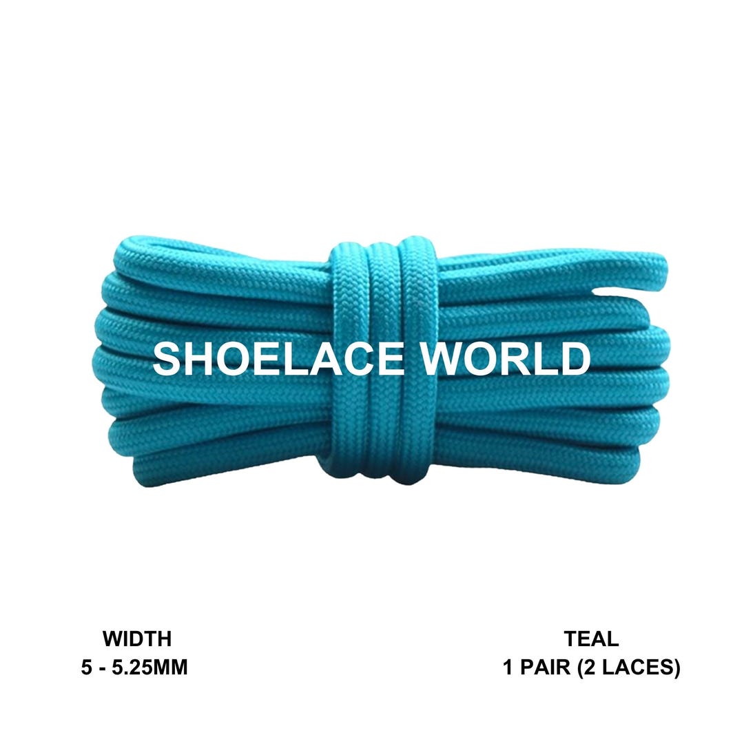 teal shoelaces nike