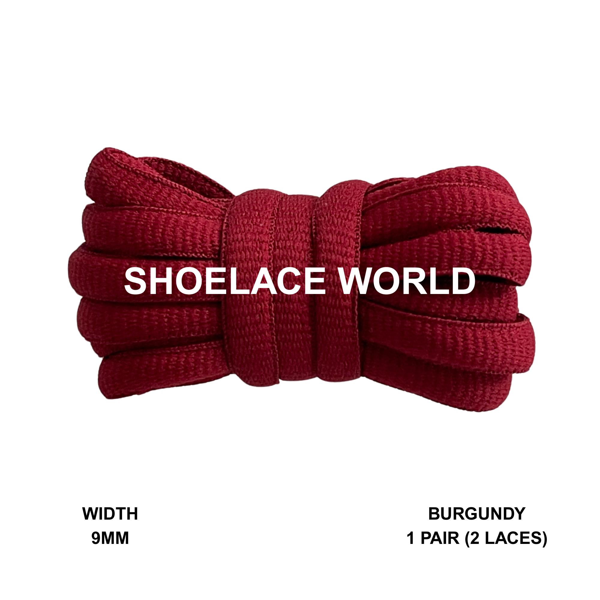 Burgundy Shoe Laces - Etsy