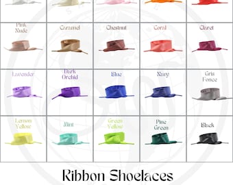 Cordones de seda de 3/4 de pulgada. Envío rápido desde EE. UU. al día siguiente. Ideales para bodas, damas de honor, regalos para la novia. Elegantes, modernos y a la moda.