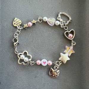 Y2K bracelet Hello Kitty 1 rosa