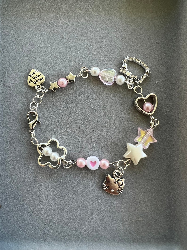 Y2K bracelet Hello Kitty 1 rosa