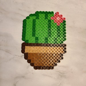 Plants Vs Zombies Figure PVZ Hama Beads Cactus Coconut 