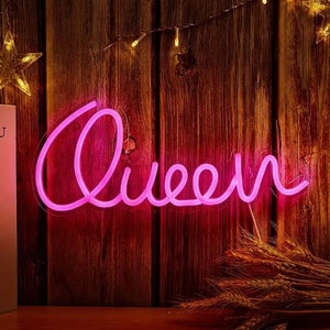 Queen LED Sign