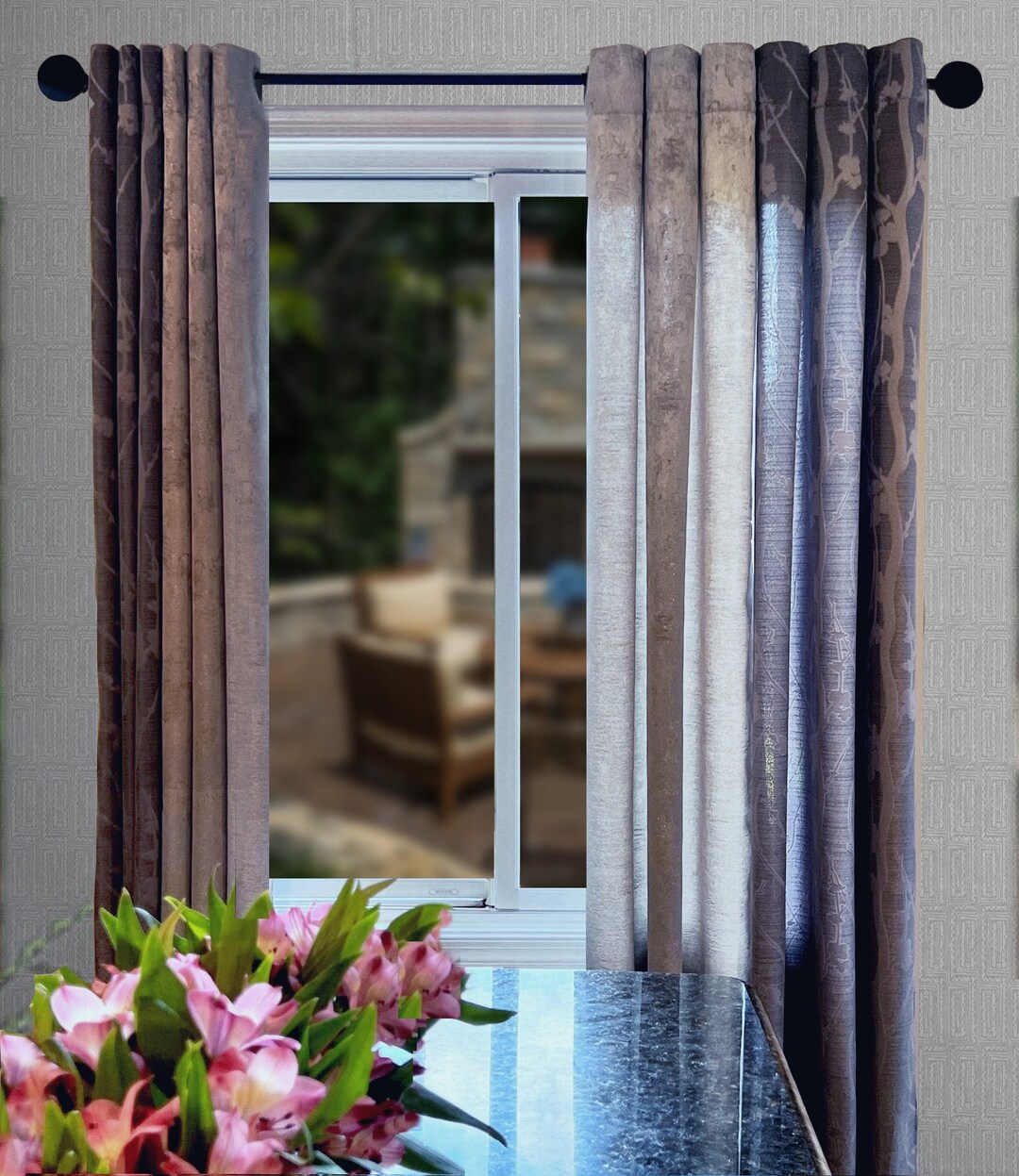 Curtain Spacers Etsy