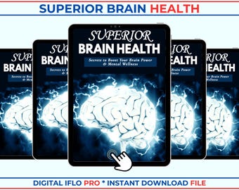 Superior Brain Health Guide: Boost Memory & Focus (PDF eBook)