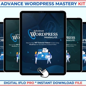 WordPress Mastery Kit: Video Training + Plugins (PLR License)