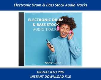 E-Drum & Bass Stock Audio Tracks * MP3-Audio