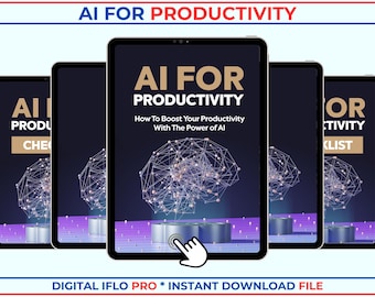 AI Productivity Ebook: Automation & Time Management (MRR License)