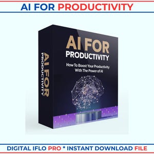 AI For Productivity Mastery | Boost Efficiency with AI Tools | Automation & Time Management | MRR License | Instant Download | pdf Ebook