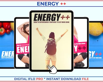 Energy Boost Mega Bundle: Mental & Physical Hacks (MRR License) (PDF eBook)