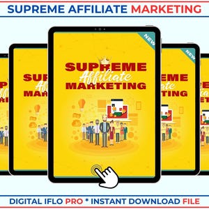 Paquete de actualización de Supreme Affiliate Marketing / Audio y libro electrónico de Supreme Affiliate Marketing / 3 archivos