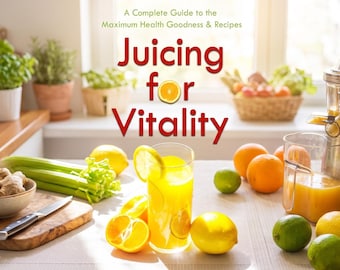 Juicing For Vitality Package: Health & Wellness Guide (Instant Download)