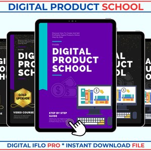 以下が含まれることがあります： デジタル製品学校のガイドで、紫色の表紙に白い文字で「Digital Product School」と書いてあります。ガイドには、ステップバイステップガイド、ビデオコース、電子書籍が含まれています。ガイドはすぐにダウンロードできます。