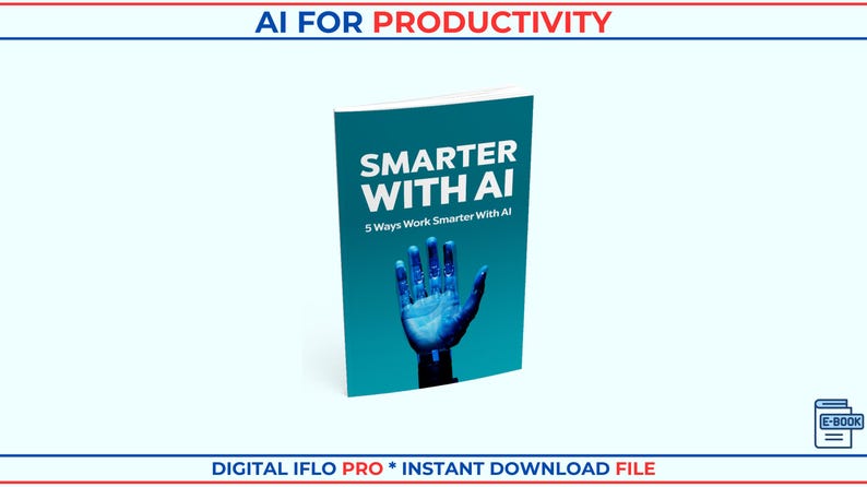 AI For Productivity Mastery | Boost Efficiency with AI Tools | Automation & Time Management | MRR License | Instant Download | pdf Ebook