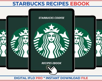 Starbucks Rezepte eBook: Gourmet Kaffee, Keto, Weihnachten (Digitaler Download)