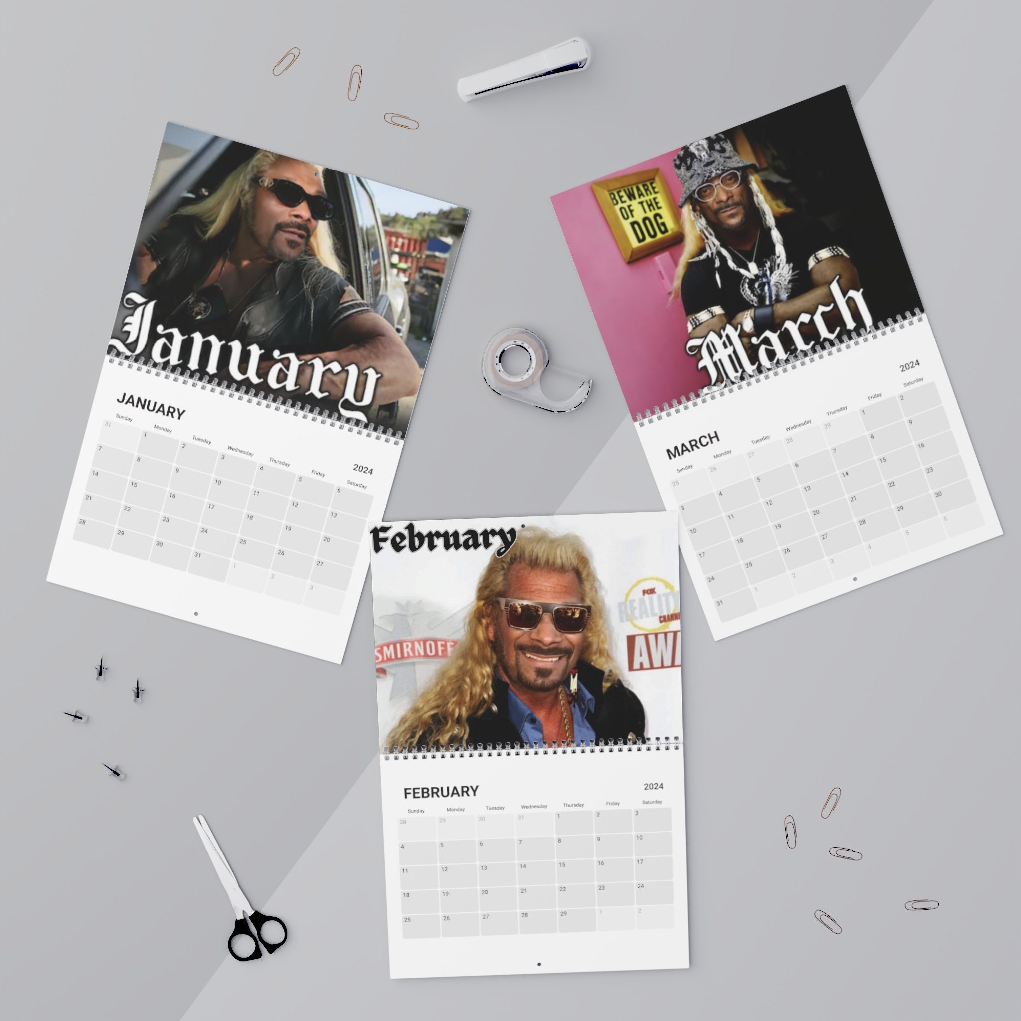 Snoop Dogg the Bounty Hunter Calendar 2024 - Etsy