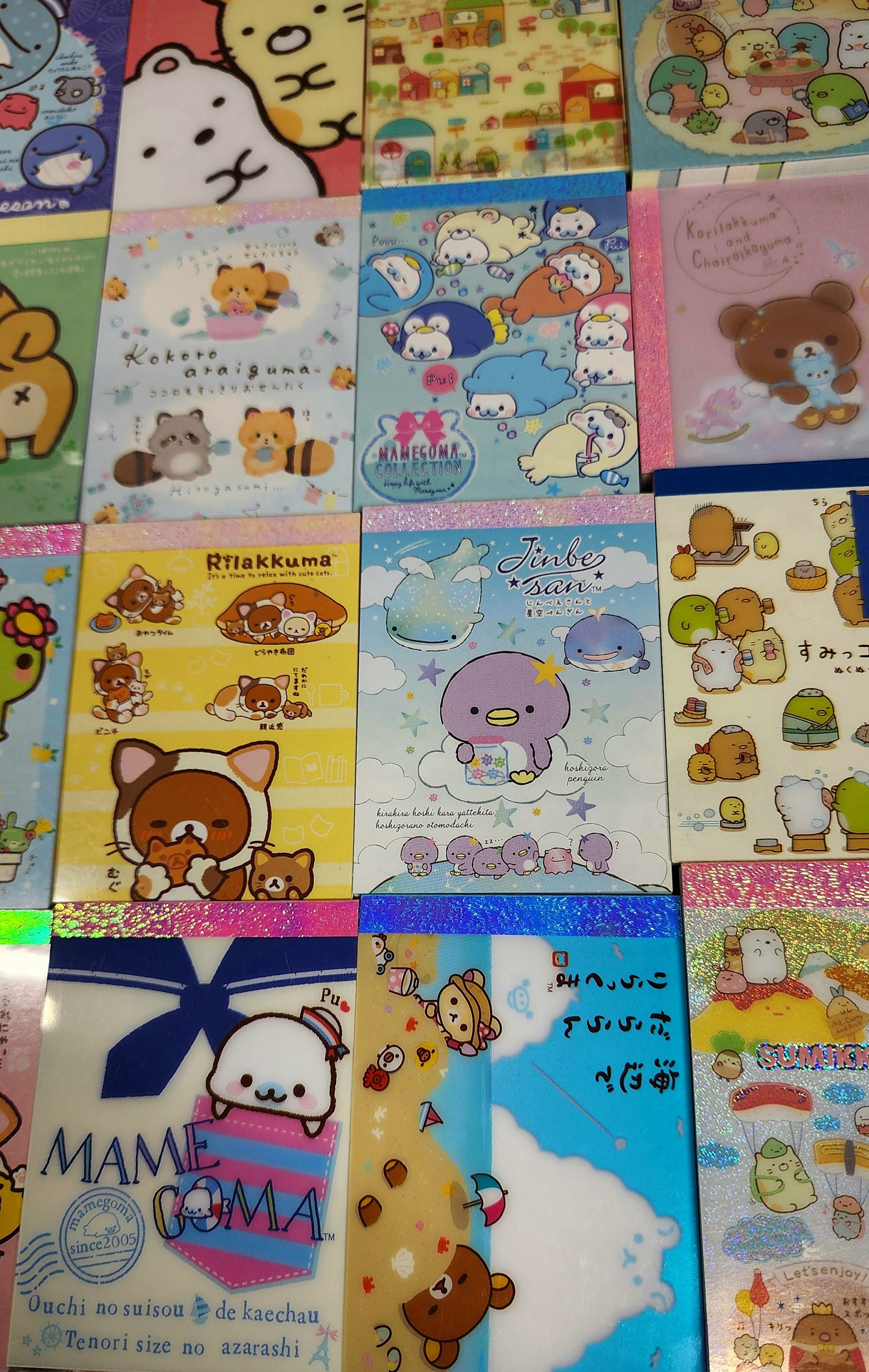 クリスマスツリー特価！ sheet memo loose San-x Mini 55-piece Grab Rilakkuma bag テープ・マスキングテープ