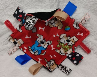 Minky and Ribbons Comfort Item-Pups