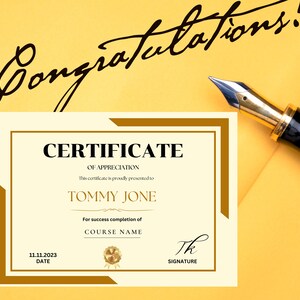 TommyCertificate lash bundle makeup certificate