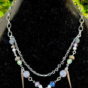 Handcrafted Moth Pendant Necklace