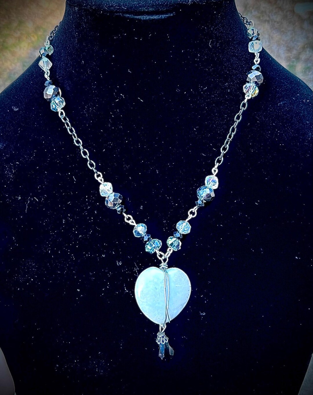 The Falling Heart Necklace