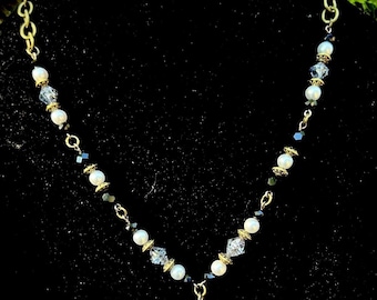 Collar con colgante de mariposa