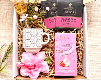 Tea Gift Tea Gift Sampler Occasion Small Gift Care Package Tea Exchange Idea Tea Exchange Gift Box Birthday Gift For Her Friendship Gift