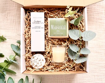 Spa Gift Box Stress Relief Gift Care Package for Her Friendship Gift Self Care Pamper Gift Relaxation Spa Set Welcome Gift Girls Night Out