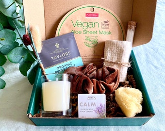Stress Relief Gift Spa Kit Care Package for Her Friendship Gift Self Care Pamper Gift Relaxation Spa Set Spa Day Relax Gift Thinking of You