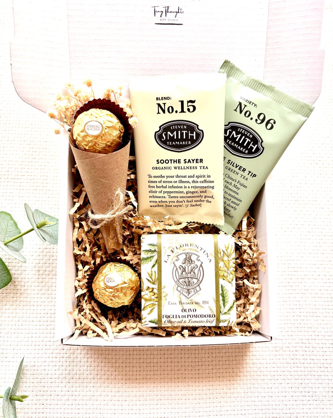 Spa Gift Box Stress Relief Gift Care Package for Her Friendship Gift ...
