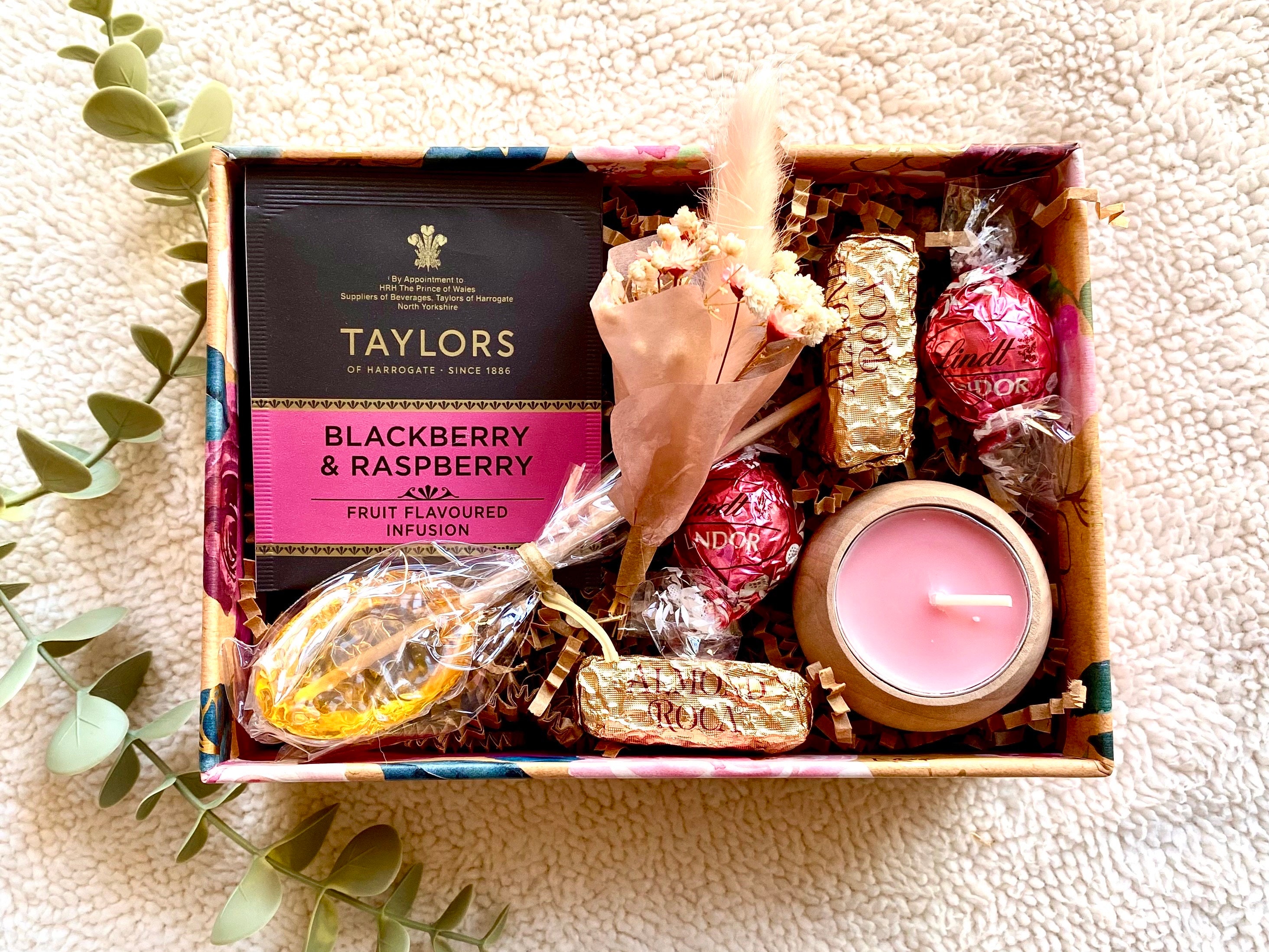 Spa Gift Box Stress Relief Gift Care Package for Her Friendship Gift ...