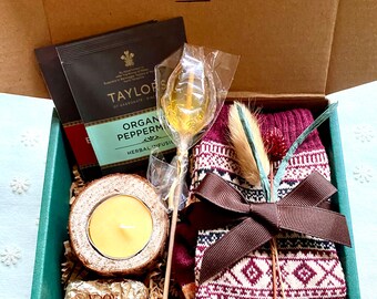 Hygge Gift Box Winter Gift Box Holiday Gift Cozy Gift Box Holiday Christmas Gift Thinking of You Take Care Get Well Thinking of You Get Well