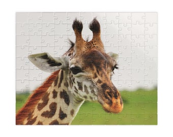 Giraffe Closeup Jigsaw Puzzle (110, 252, 520, 1014-piece)