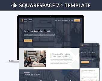 Squarespace 弁護士テンプレート | Legal Edge | Squarespace 7.1 法律事務所向けウェブサイトテンプレート | Squarespace 向け法律事務所ウェブサイトテンプレート