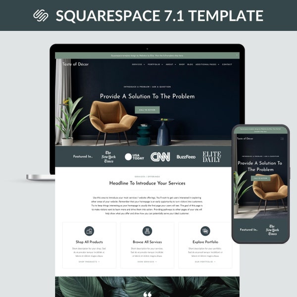 Squarespace Etsy