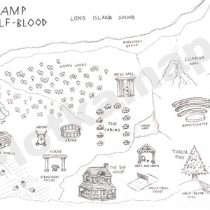Carte de Percy Jackson