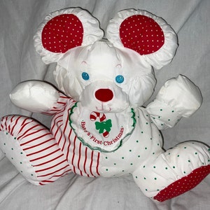 Peluche Ours Puffalump Fisher Price Des Années 90 - Occasion Tout Doux