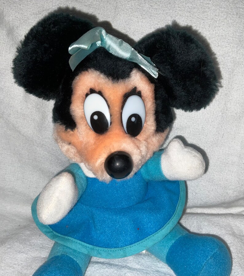 Vintage Disney Mickeys Christmas Carol Plush Minnie Mouse bild 4