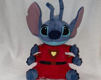 Disney Lilo & Stitch 16” Plush Six Arm Stitch in Red Space Suit