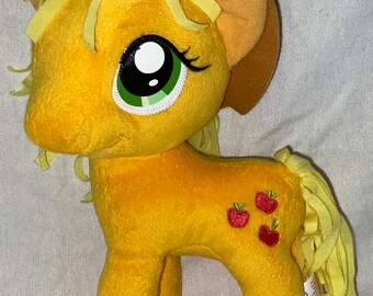 My Little Pony Hard to Find 12” Plush Applejack Pony With Hat