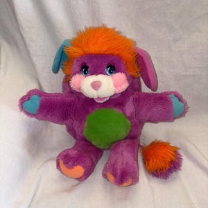 1986 Preowned Vintage Popples Plush Pancake Popple