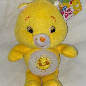 Care Bears Funshine Bear Plush Bean Bag with Tags