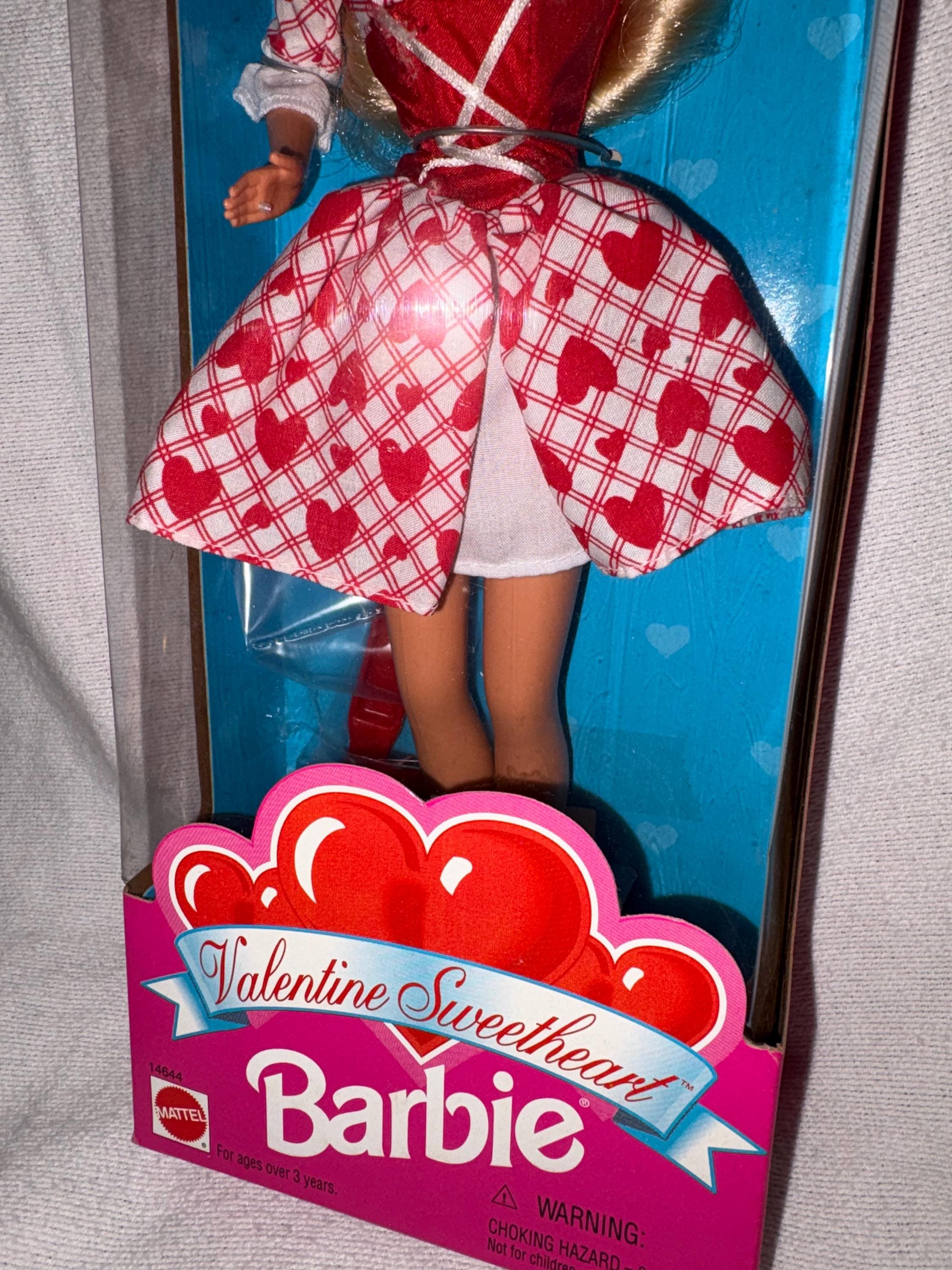 1995 Preowned Vintage Special Edition Valentine Sweetheart Barbie