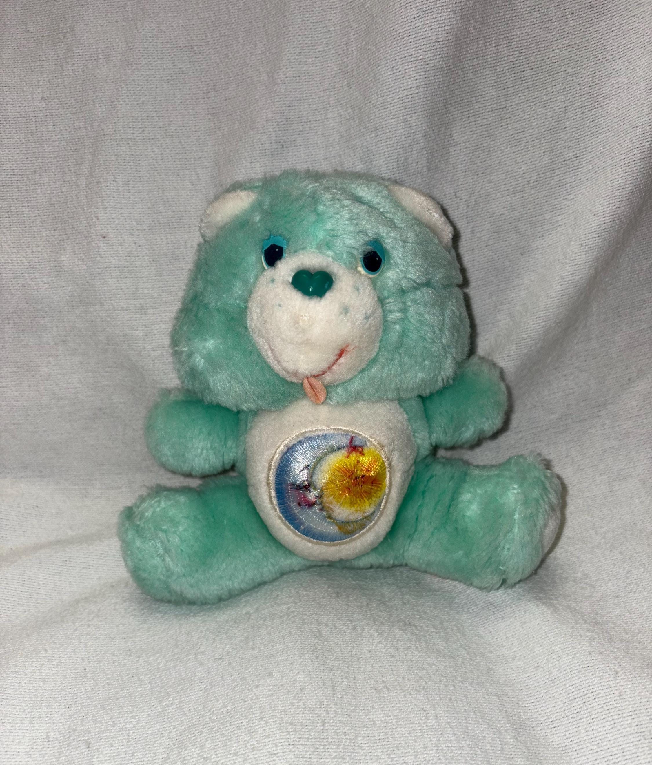 1983 Vintage Care Bears Small Plush Bedtime Bear - Etsy