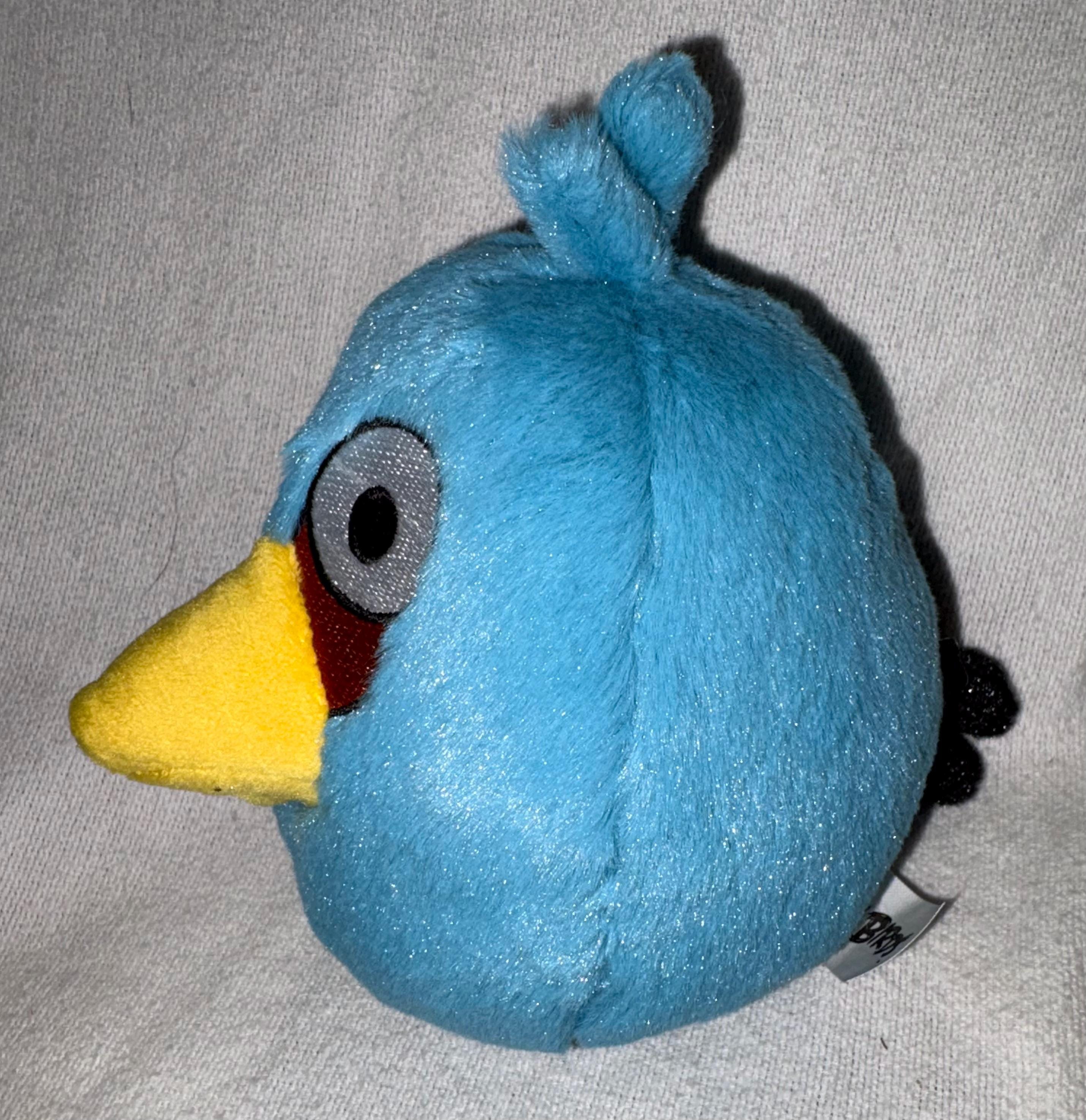 Angry Birds 5.5” Plush Space Blue Bird - Etsy