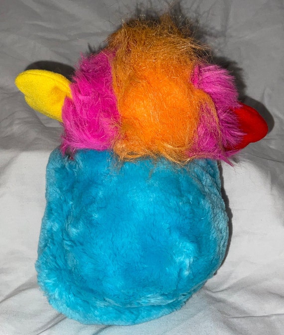1980's Vintage Popples Plush Rock Star Punkster Popple by