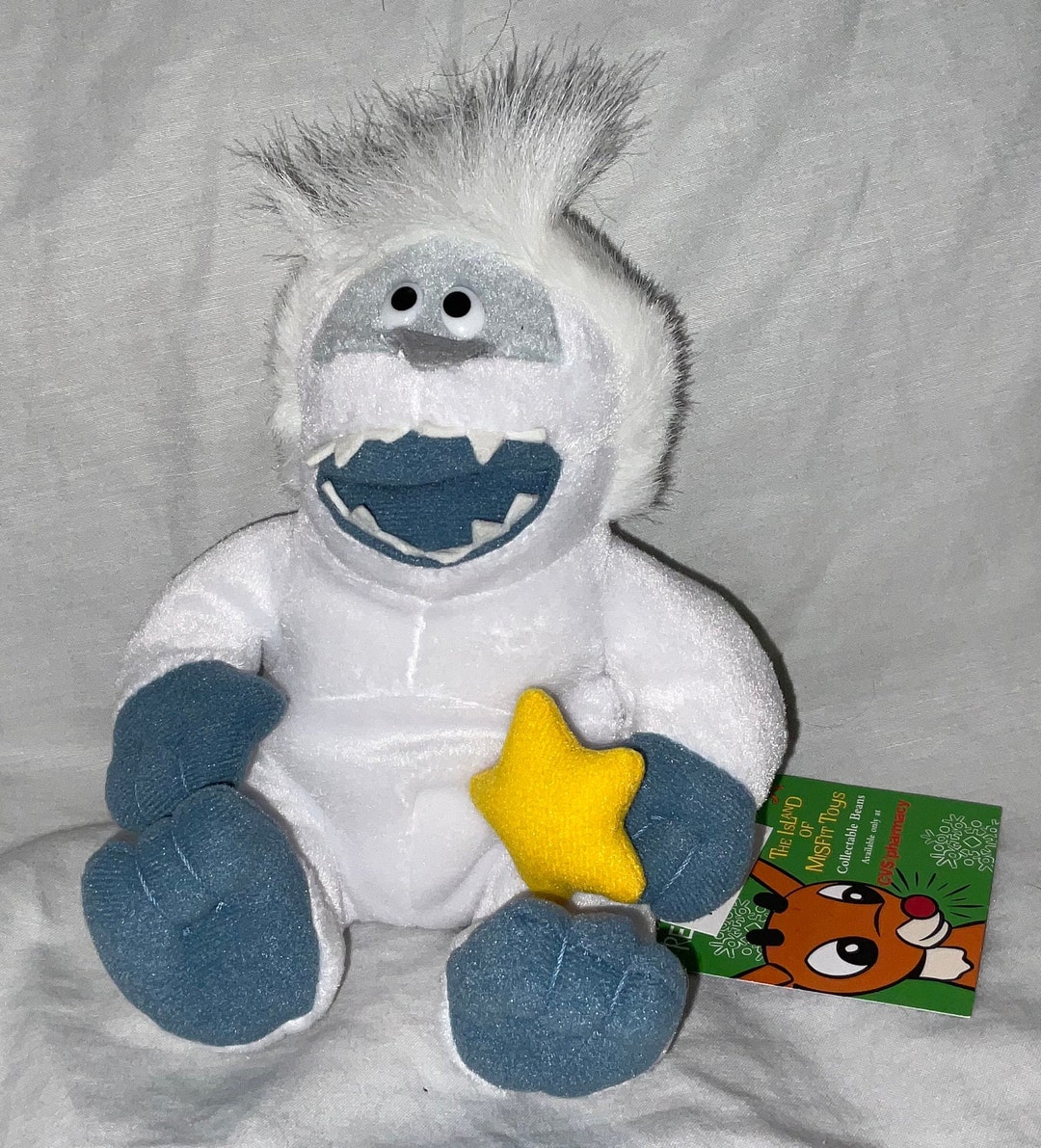 1998 Stuffins CVS Island of Misfit Toys Plush Bumble Abominable Snowman