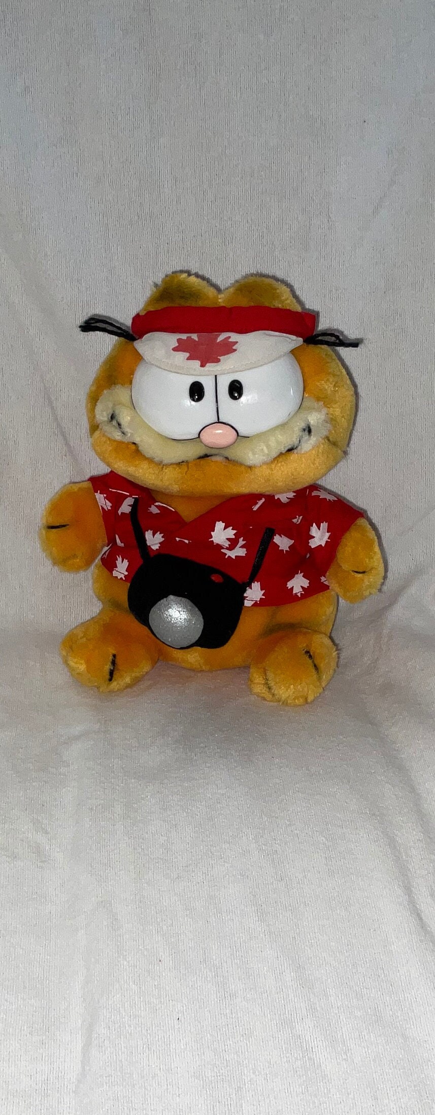 Rare Vintage Plush Garfield the Cat From Canada - Tourist With