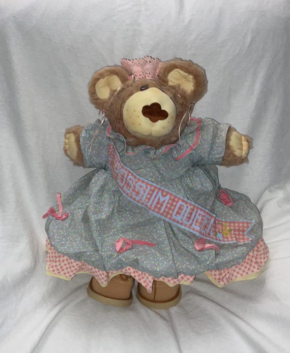 1984 Vintage Xavier Roberts Furskins 22” Plush Selma Jean the