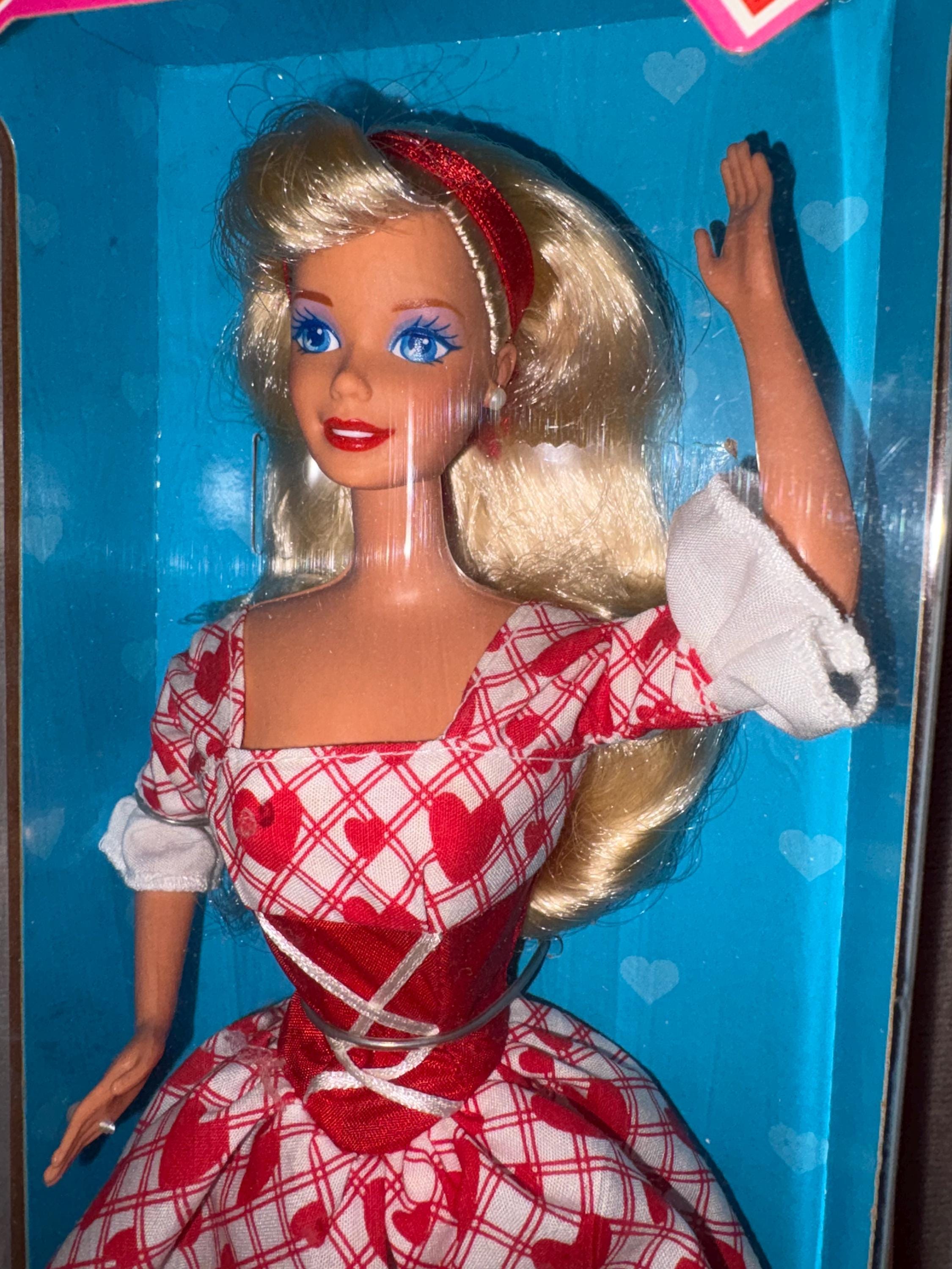 1995 Preowned Vintage Special Edition Valentine Sweetheart Barbie